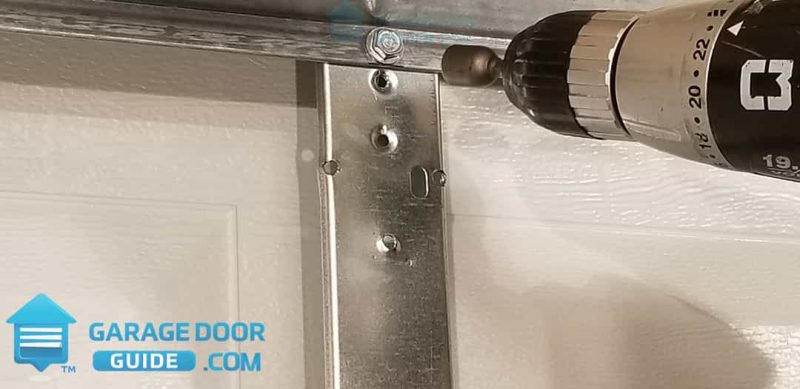 Opener Reinforcement Bracket Installation Garage Door Guide