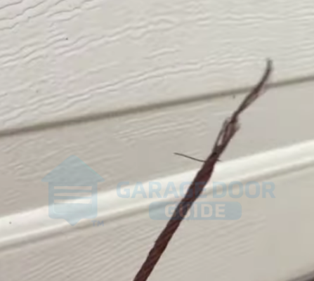 Snapped Garage Door Cable